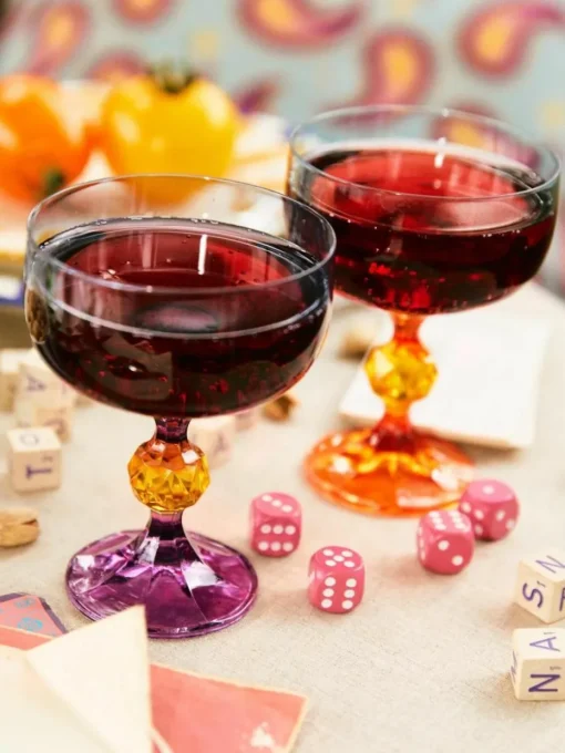 Kristall-Cocktailgläser Paradise, 2 Stück