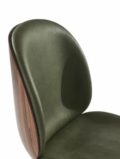 Kunstlederstuhl Beetle mit Sitzschale