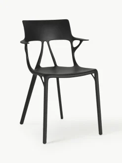 Kunststoff-Armlehnstühle A.I., 2 Stück