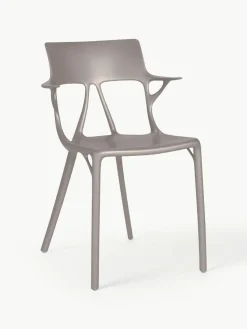 Kunststoff-Armlehnstühle A.I., 2 Stück