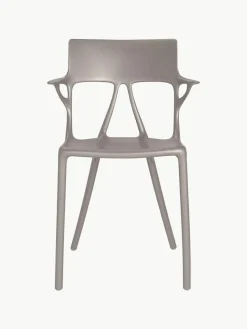 Kunststoff-Armlehnstühle A.I., 2 Stück