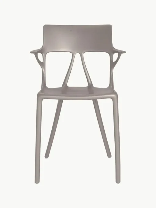 Kunststoff-Armlehnstühle A.I., 2 Stück