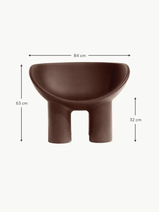 Kunststoff-Loungesessel Roly Poly