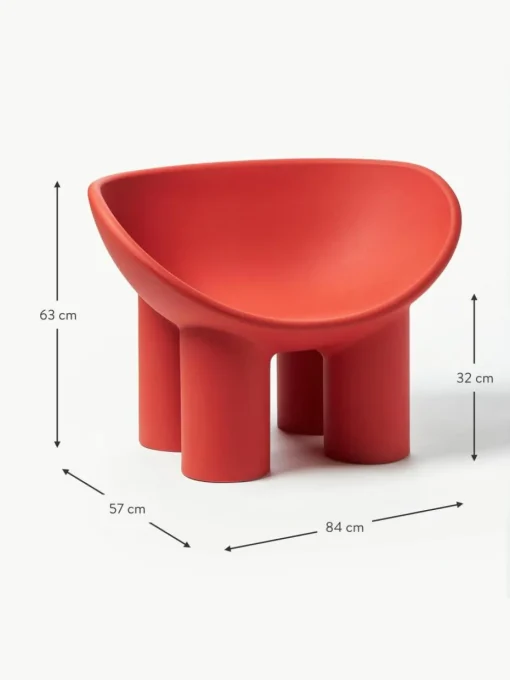 Kunststoff-Loungesessel Roly Poly