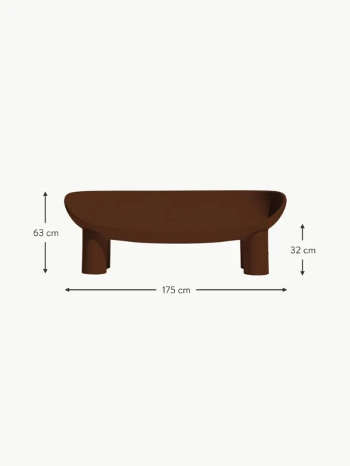 Kunststoff-Sofa Roly Poly (2-Sitzer)