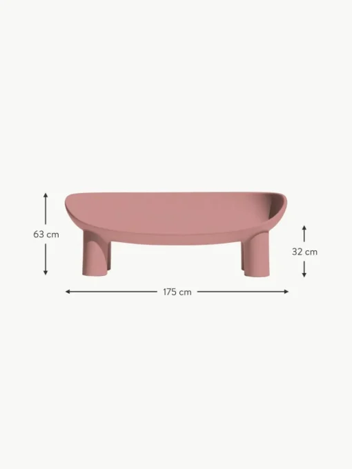 Kunststoff-Sofa Roly Poly (2-Sitzer)