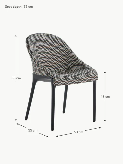 Kunststoffstuhl Eleganza Missoni