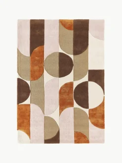 Kurzflor Wollteppich Camden