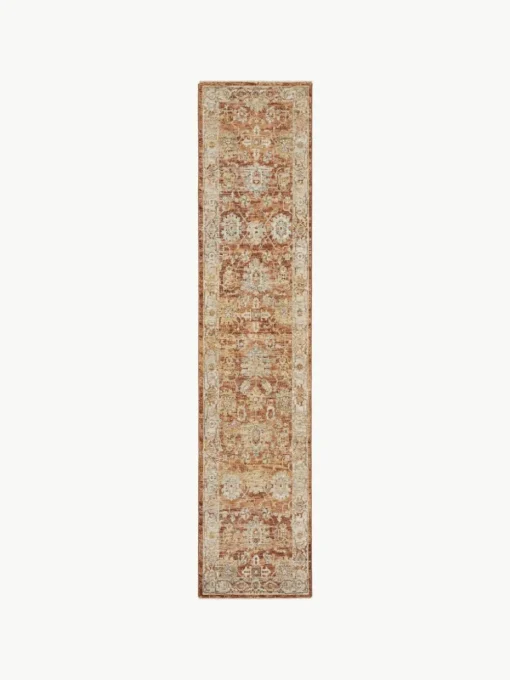 Kurzflor-Läufer Sahar mit Ornamentmuster