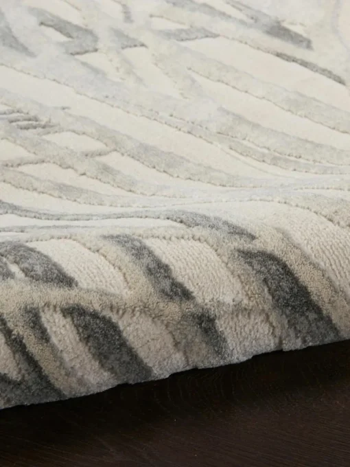 Kurzflor-Teppich Rustic Texture mit Hoch-Tief-Effekt