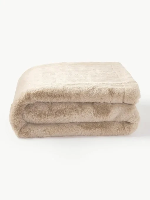 Kuscheldecke Mette aus Kunstfell