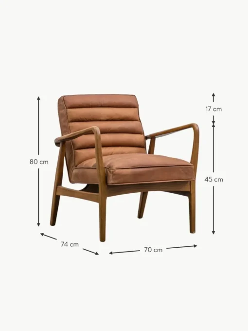 Leder-Loungesessel Datsun