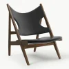 Leder-Loungesessel Knitting