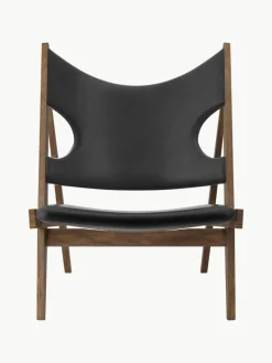Leder-Loungesessel Knitting