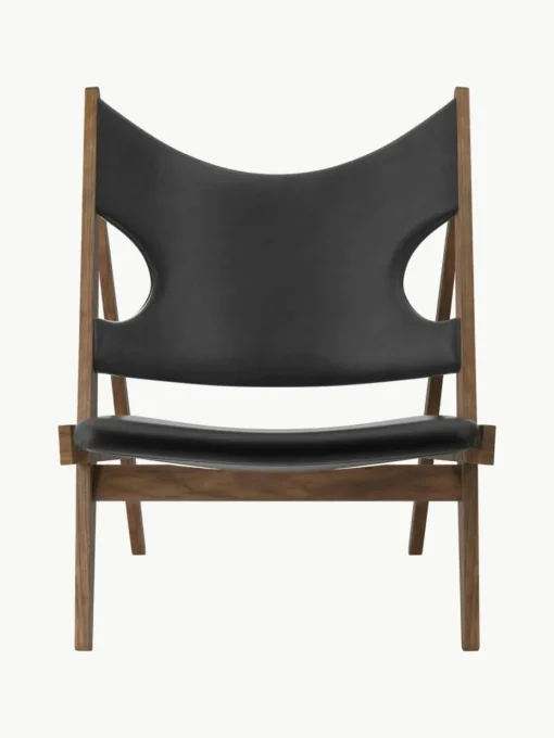 Leder-Loungesessel Knitting