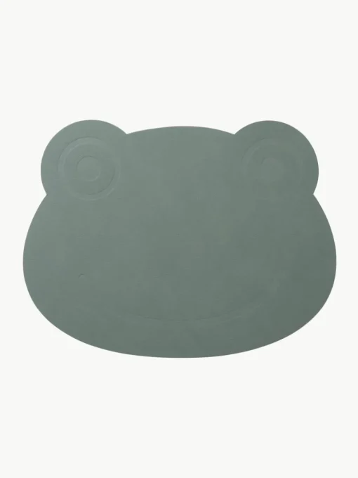 Leder-Tischset Frog