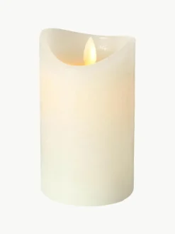 LED-Kerze Bino mit Flackerfunktion, H 12 cm