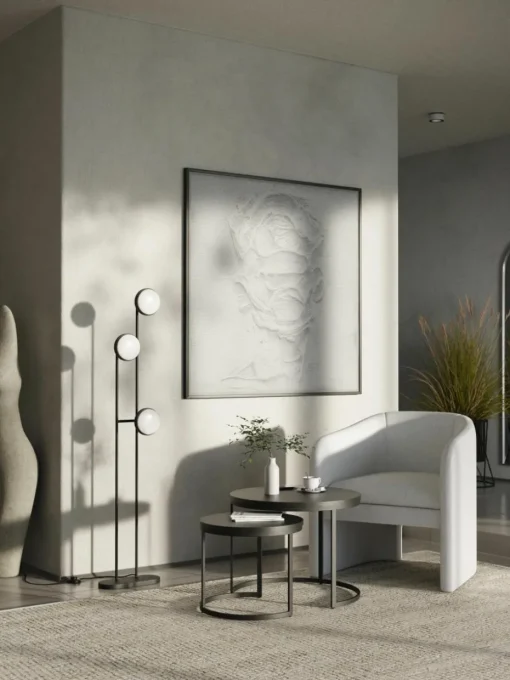 LED-Stehlampe James, dimmbar