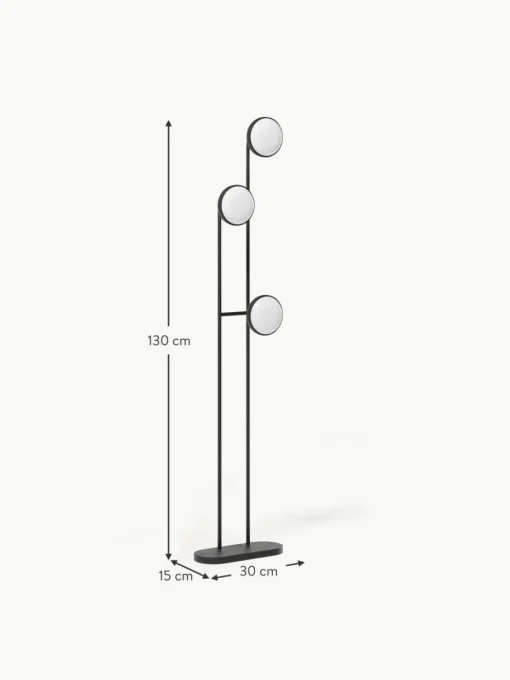 LED-Stehlampe James, dimmbar