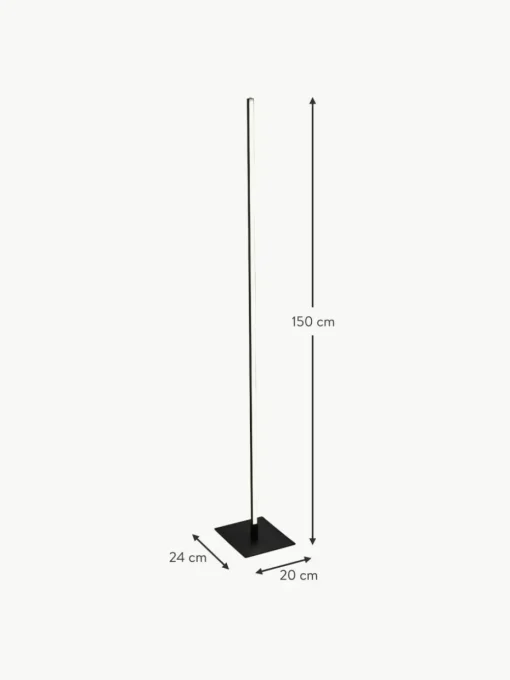LED-Stehlampe Tribeca mit Farbwechsel-Funktion