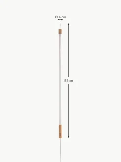LED-Wandleuchte Linea mit Stecker