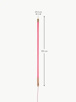 LED-Wandleuchte Linea mit Stecker