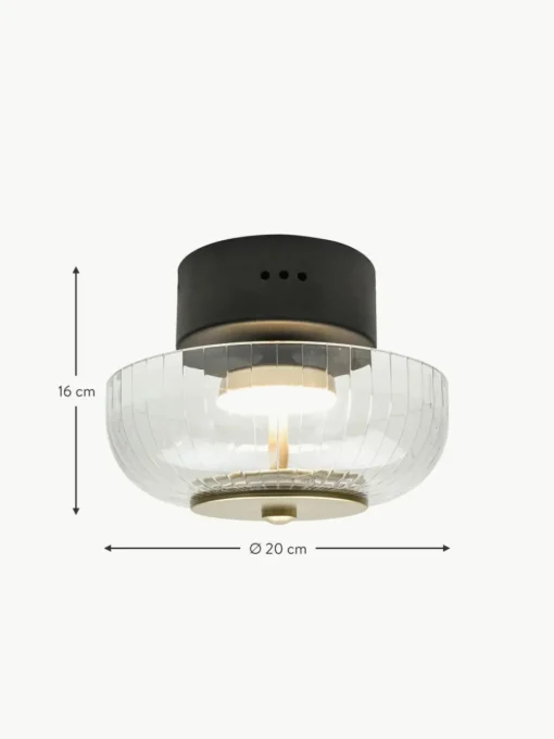 LED-Wandleuchte Vitrum