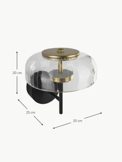 LED-Wandleuchte Vitrum