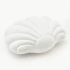 Leinen-Kissen Shell in Muschelform