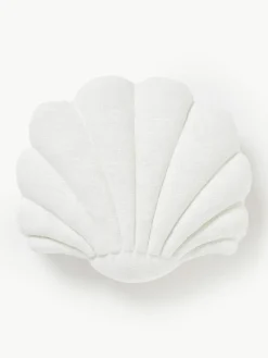 Leinen-Kissen Shell in Muschelform
