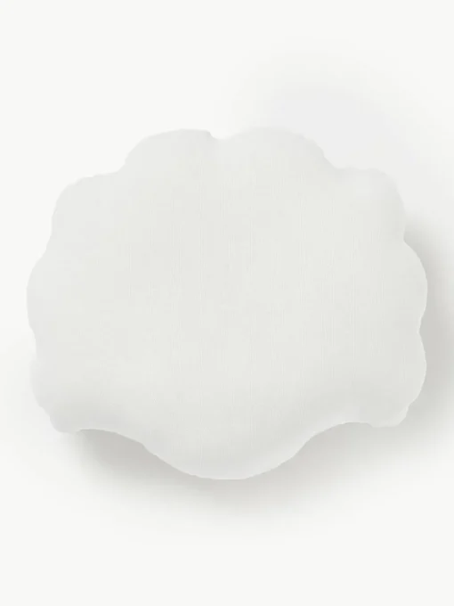 Leinen-Kissen Shell in Muschelform