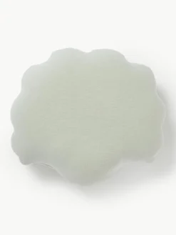 Leinen-Kissen Shell in Muschelform