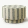 Leinen-Pouf Ladoga