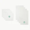 Leinen-Servietten Rosemary mit Untersetzer, 8er-Set