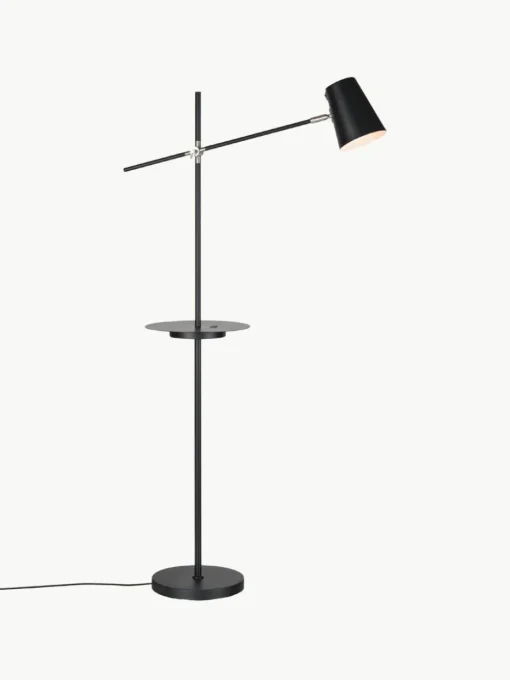 Leselampe Linear mit Ablage und Ladestation
