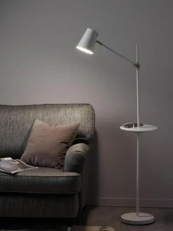 Leselampe Linear mit Ablage und Ladestation