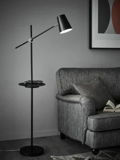 Leselampe Linear mit Ablage und Ladestation