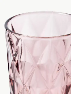 Longdrinkgläser Colorado mit Strukturmuster, 4er-Set