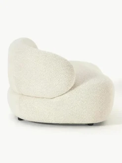 Loungesessel Alba aus Teddy-Bouclé