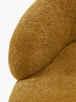 Loungesessel Alba aus Teddy-Bouclé