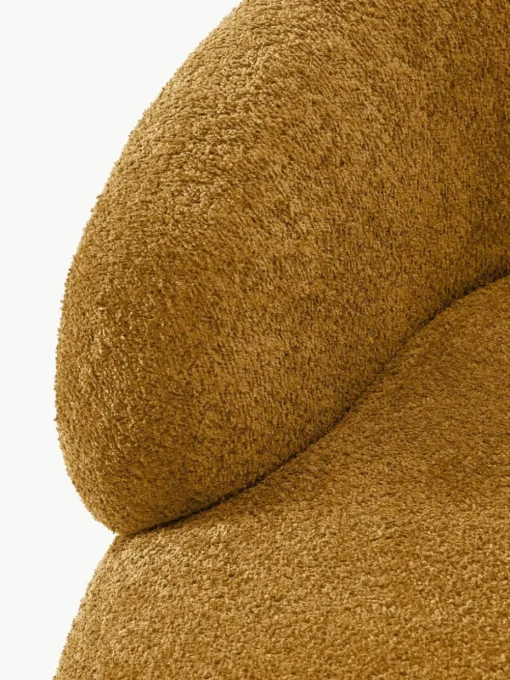 Loungesessel Alba aus Teddy-Bouclé