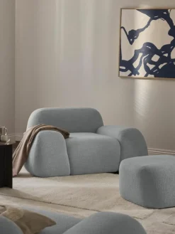 Loungesessel Wolke aus Bouclé