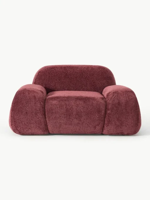 Loungesessel Wolke aus Teddy-Bouclé