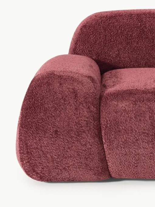 Loungesessel Wolke aus Teddy-Bouclé