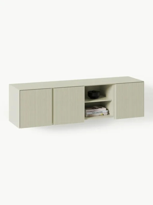 Lowboard Shea mit geriffelter Front