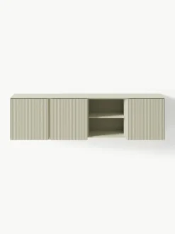 Lowboard Shea mit geriffelter Front