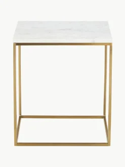 Marmor-Beistelltisch Alys