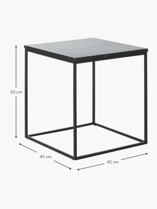 Marmor-Beistelltisch Alys