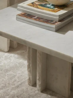 Marmor-Couchtisch Selene