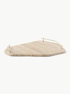Marmor-Servierplatte Han, B 38 cm